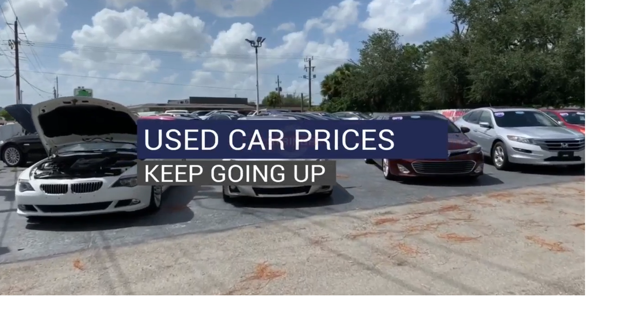 Used car prices keep going up