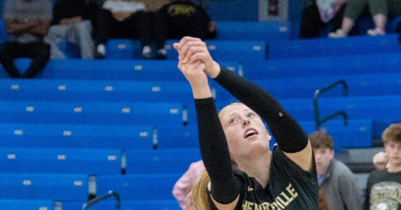 PHOTO GALLERY: Henryville vs. Trinity Lutheran girls' volleyball Class 2A Charlestown Regional