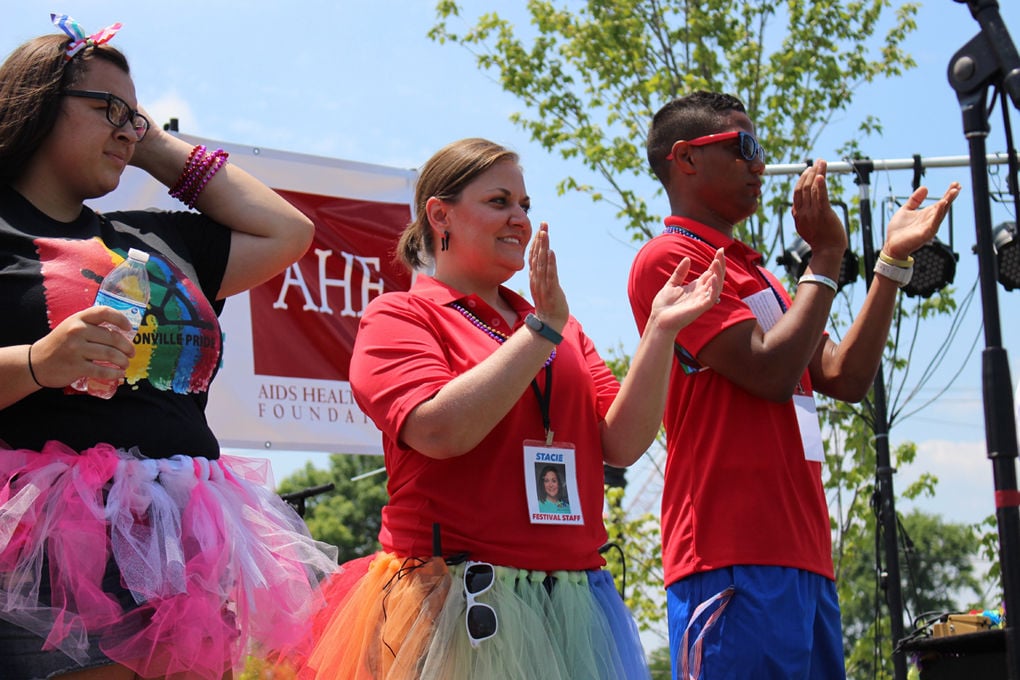 'WE ARE ALL ONE' Inaugural Jeff Pride Fest draws large crowd to
