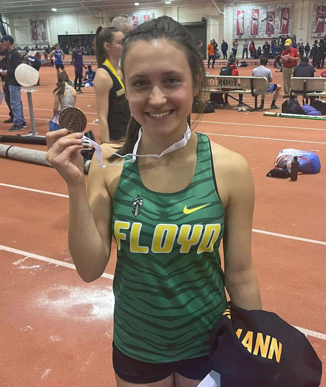 TRACK & FIELD Floyd wins 3 titles at Hoosier State Relays Sports