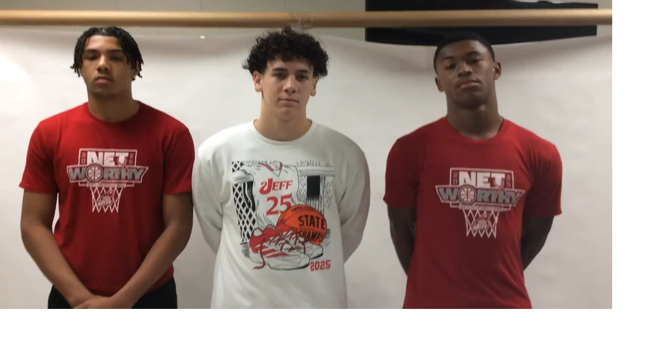 Jeffersonville boys' basketball players Jacob Wilkerson, Caleb Jones ...