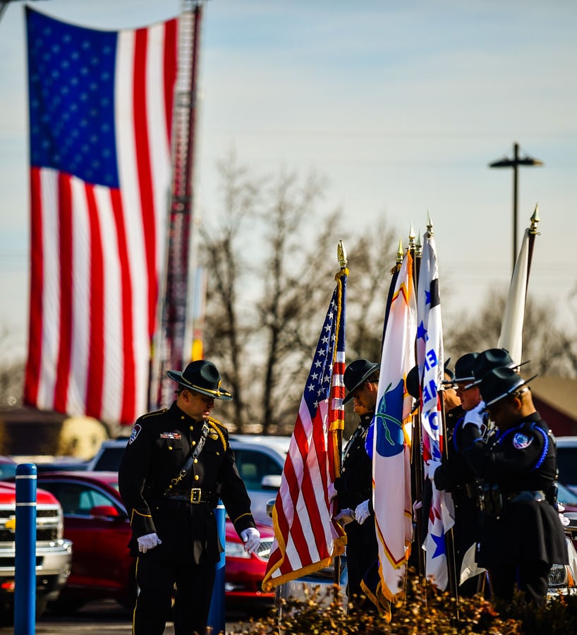 Hundreds say goodbye to fallen Charlestown officer Ben Bertram | News ...