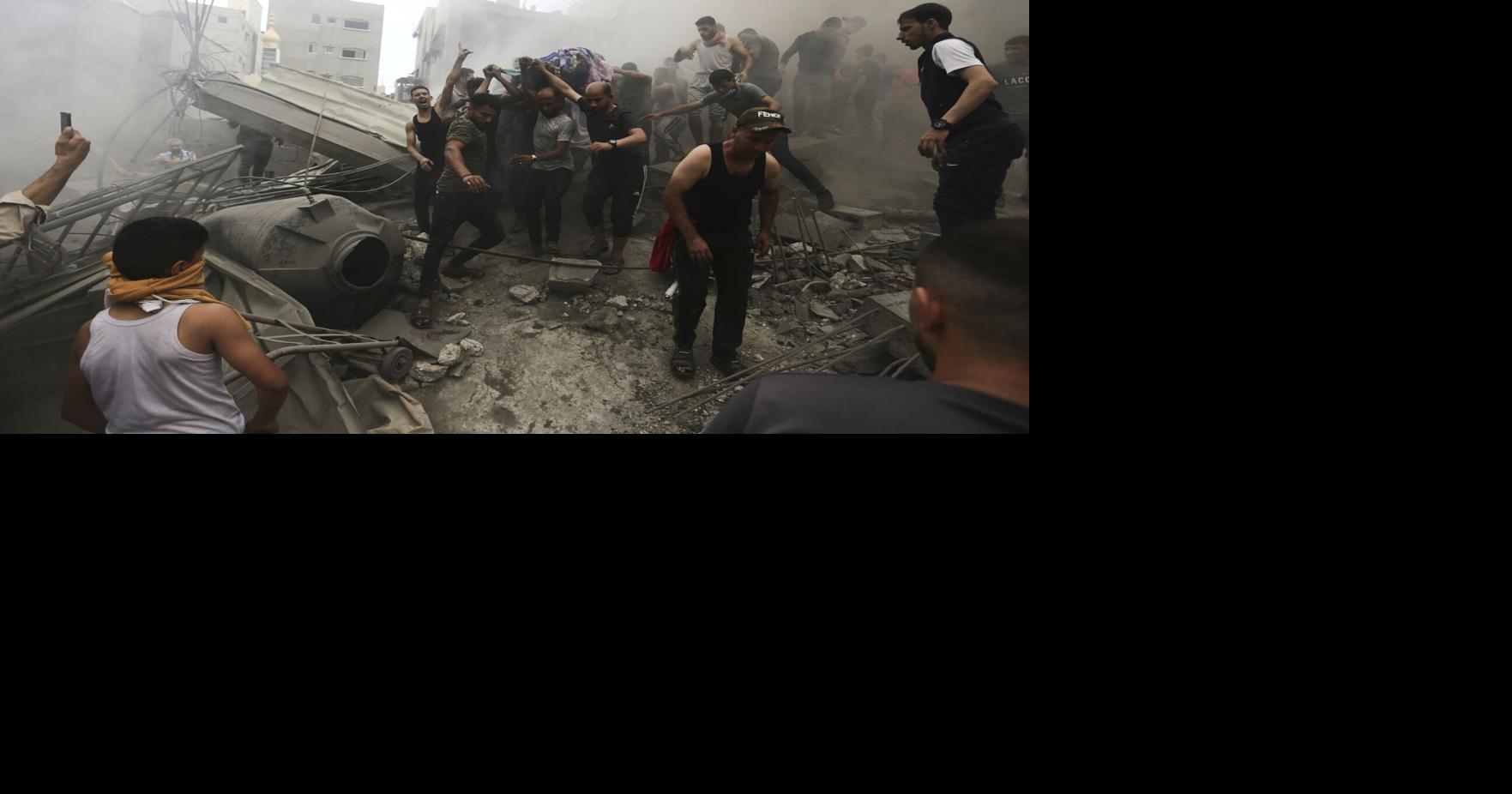 Israel vows complete siege of Gaza as it strikes the Palestinian ...