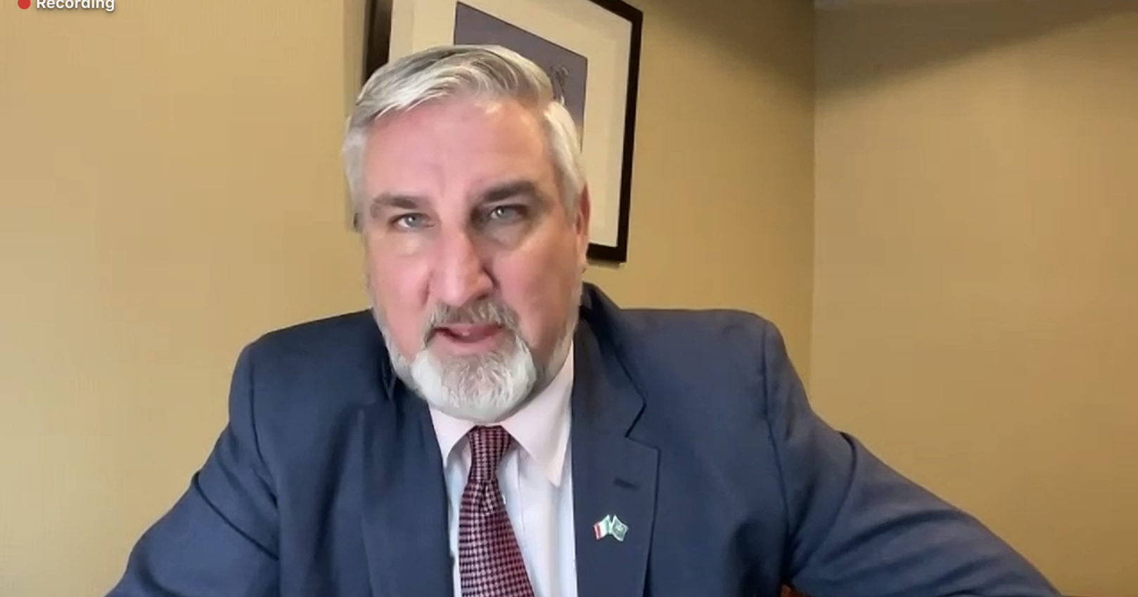 Holcomb talks final months, National Guard border shooting from Mexico - Vimarsana News