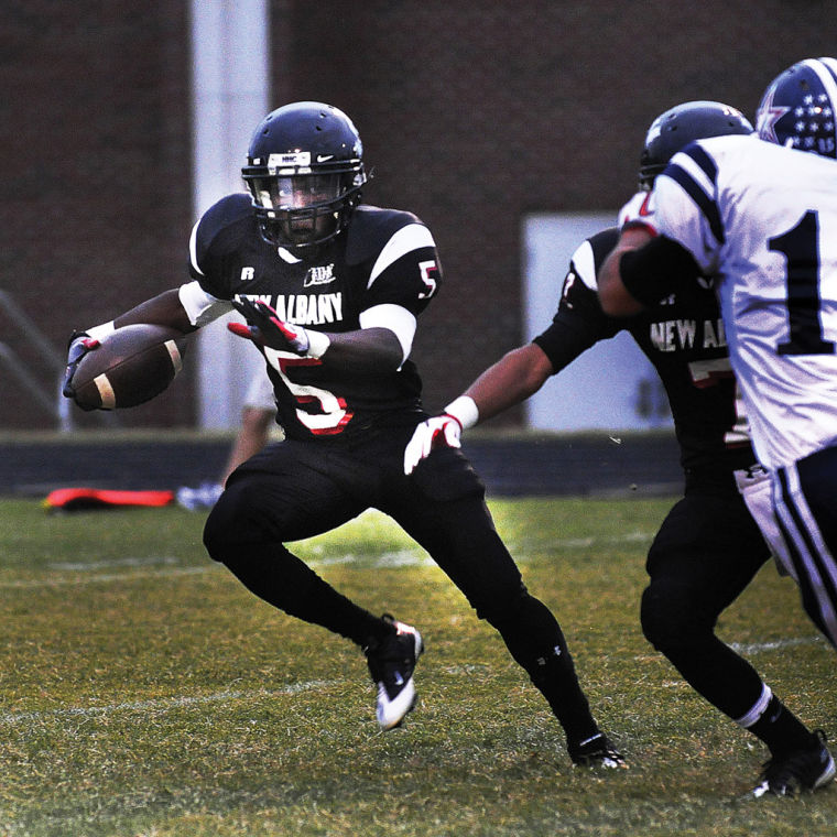 HIGH SCHOOL FOOTBALL: Bedford Leaves New Albany With 41-34 Victory ...