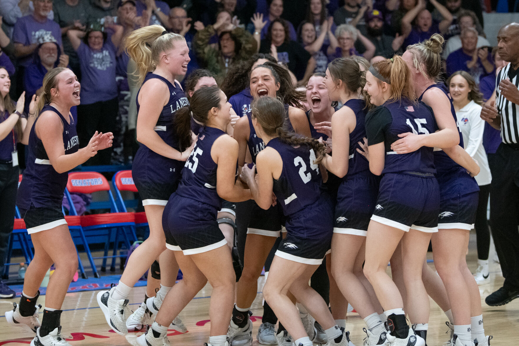 Lanesville Eagles Win Sixth Straight Sectional Title with a 4120