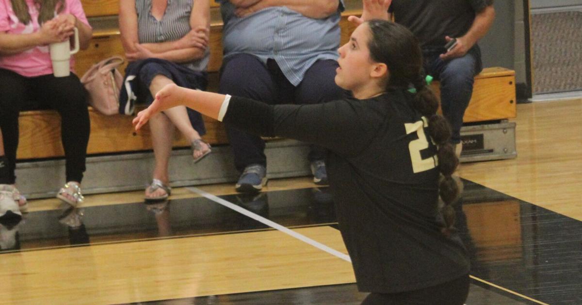 Henryville Eva Hill serve 4 | Sports | newsandtribune.com
