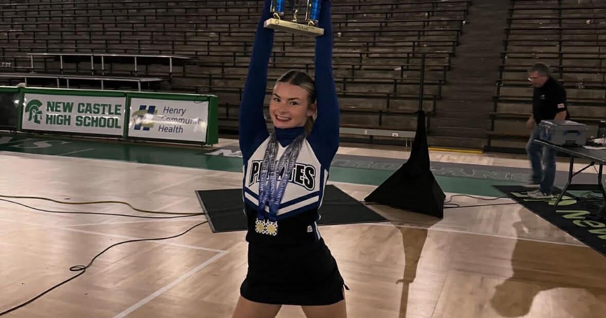 Indiana's Cheerleader of the Year is from Charlestown. Here's how she soared into a historic state title