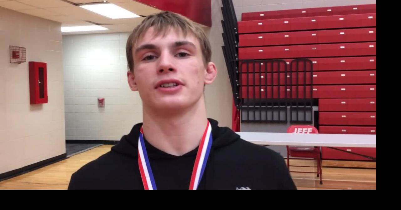 Jeffersonville's Bradley Owen talks about winning a sectional title