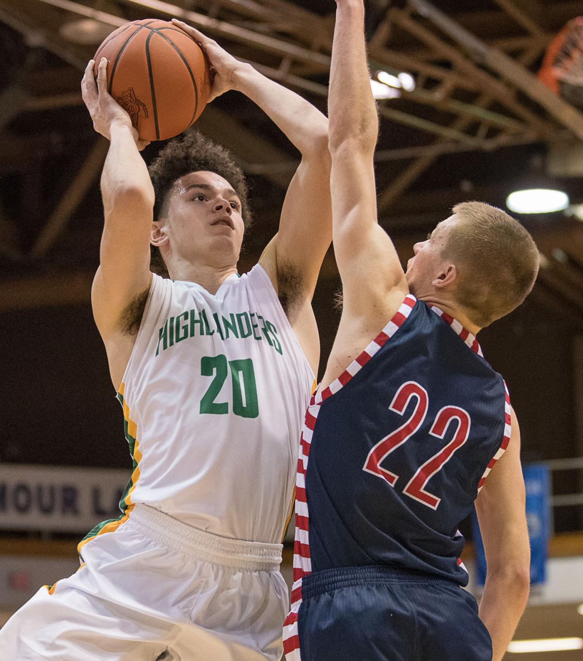 Boys Basketball Highlanders Shoot Down Stars 76 35 At Seymour