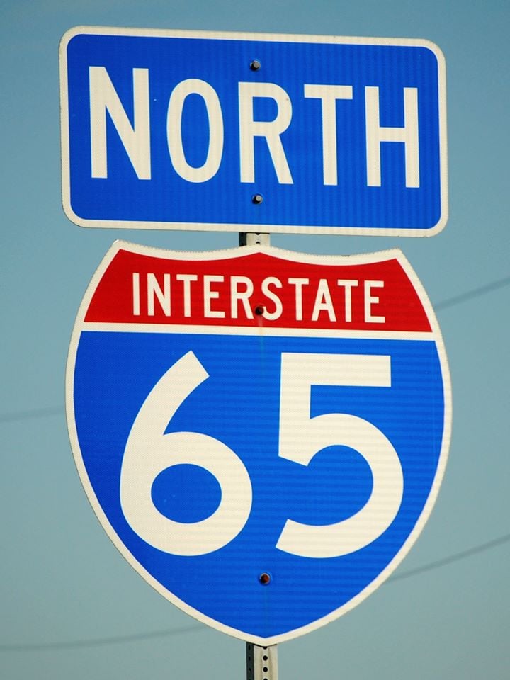 Overnight lane closures on I65 start next week in Clark, Scott