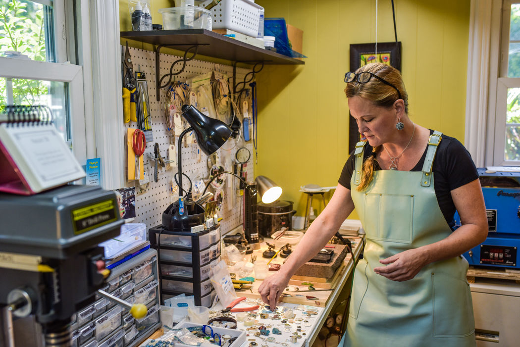 Greenville jewelry artist inspired by love and nature News