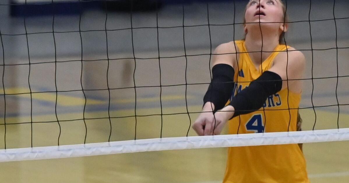 Christian Academy's Carly Stevens bump