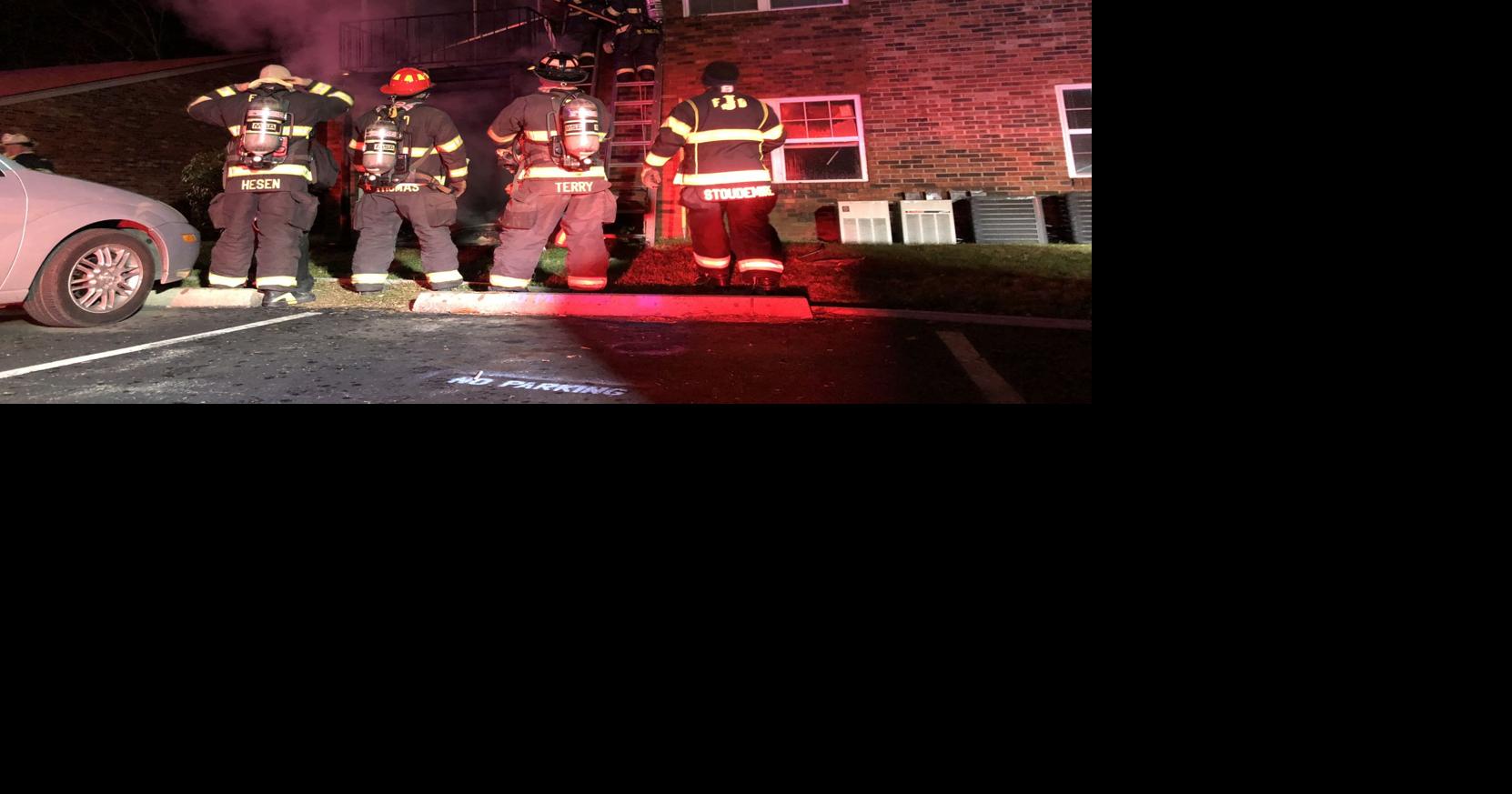Jeffersonville apartment fire damages two units Friday night ...