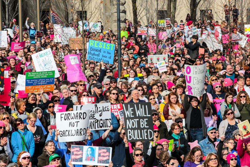 'The people' rally for rights for all at Indiana Statehouse | News ...