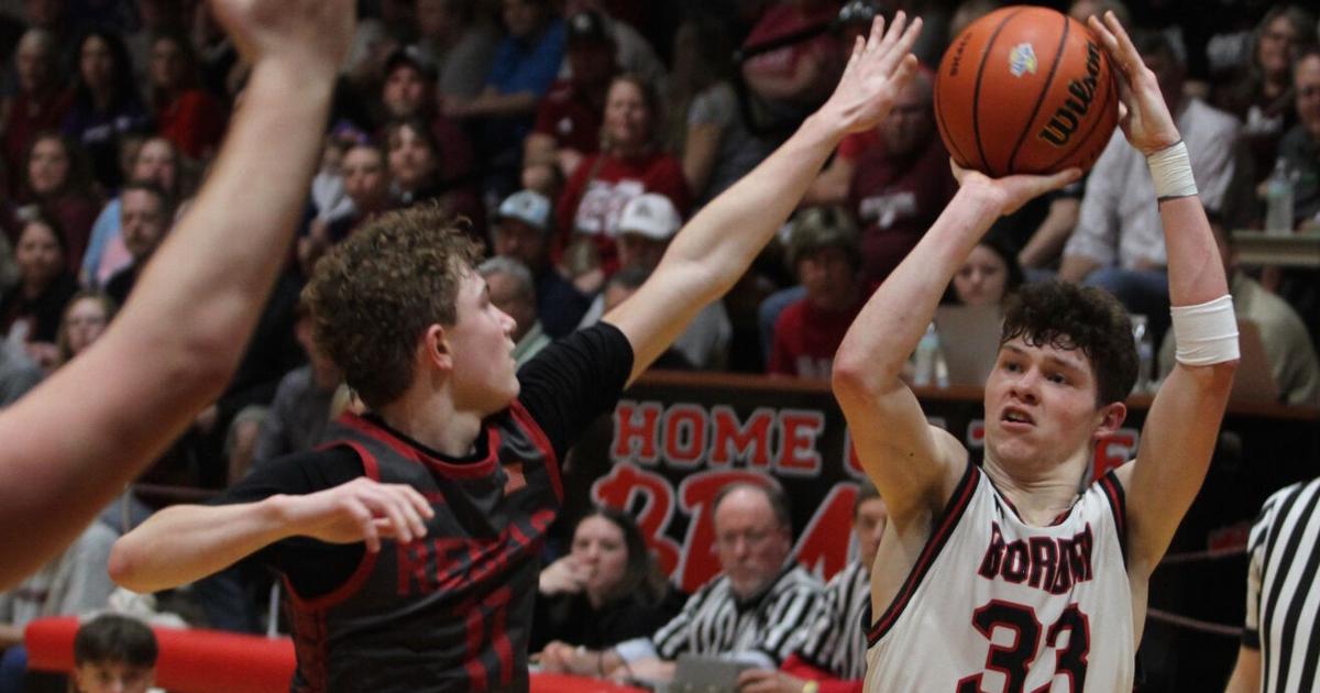 Marc Ridlen BOYS' BASKETBALL: Borden rallies past Rebels to advance to sectional ...