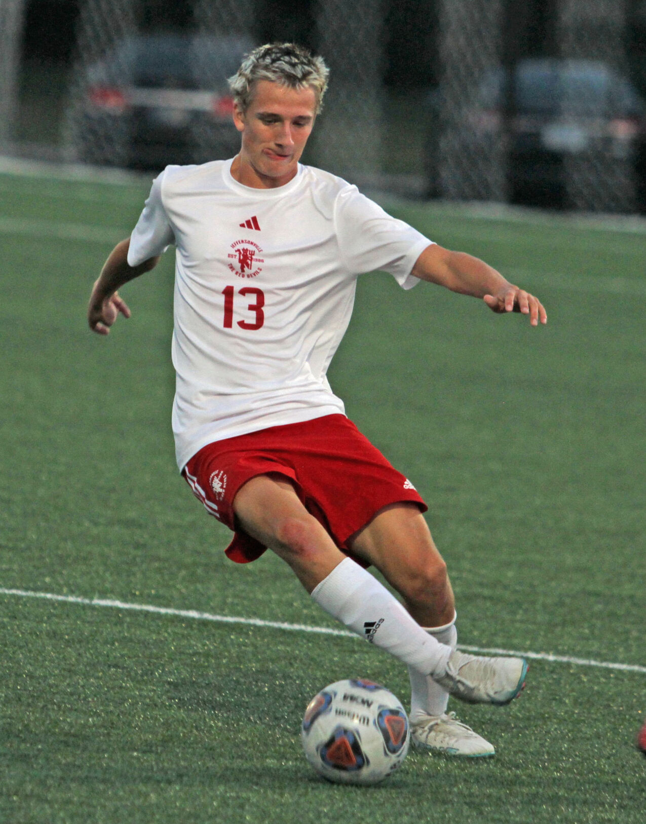 BOYS’ SOCCER: Courson’s hat trick helps Devils down Panthers