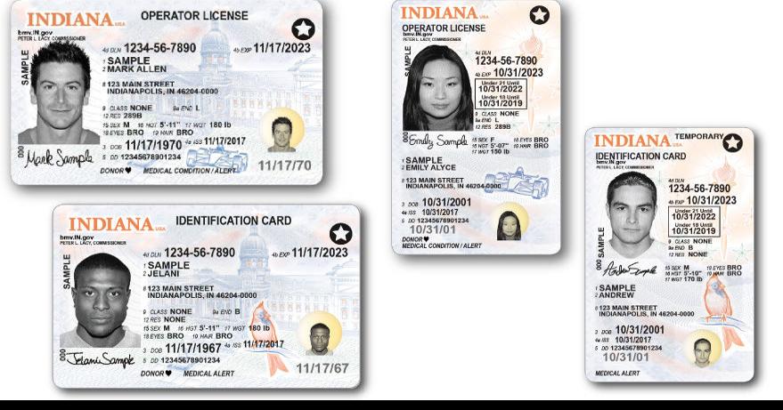 New designs rolled out for Indiana driver’s licenses | Across Indiana ...