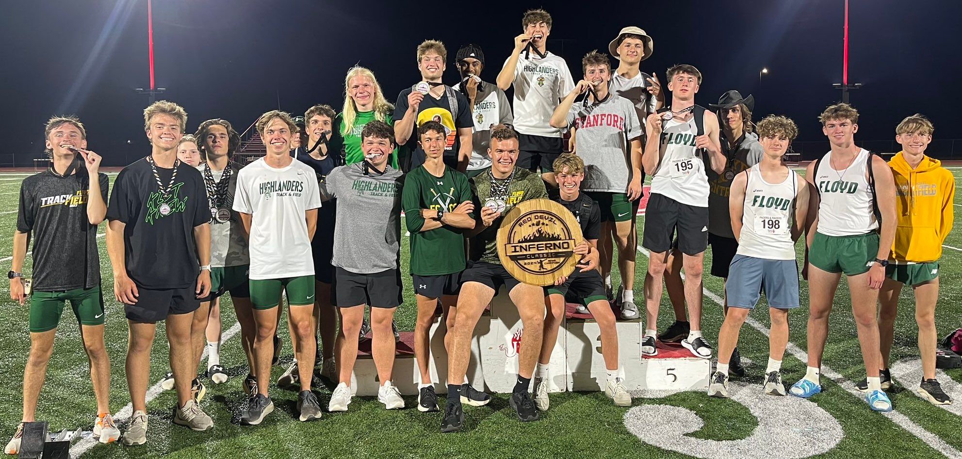 Floyd Central Boys Dominate Jeffersonville’s Inferno Classic Track & Field Event