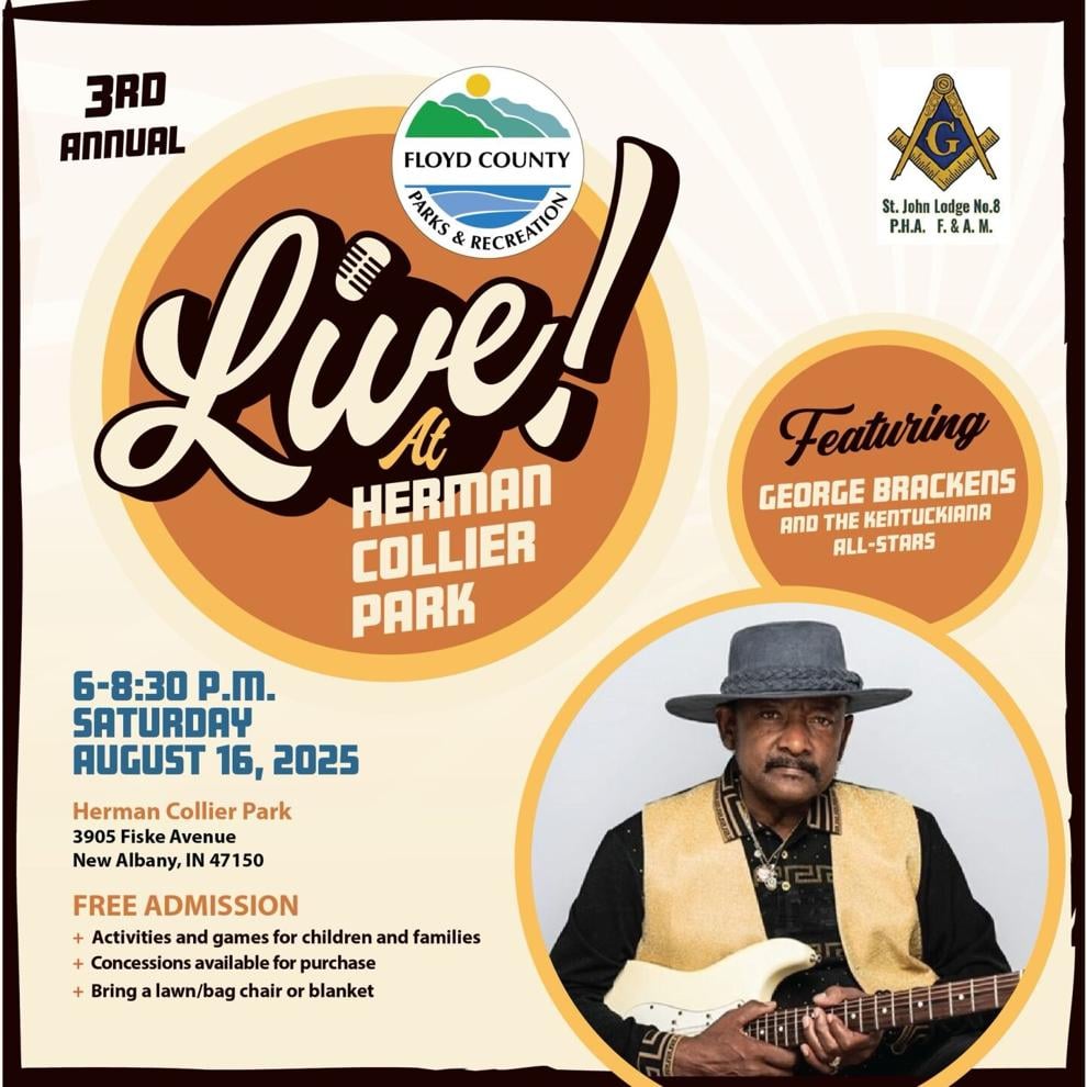 George Brackens to play at Herman Collier Park