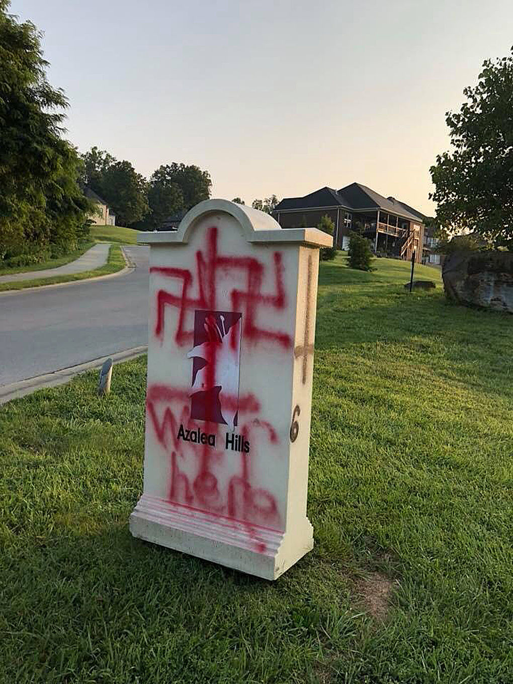 Floyd County Police Investigating Swastika Graffiti At Azalea Hills News Newsandtribune Com