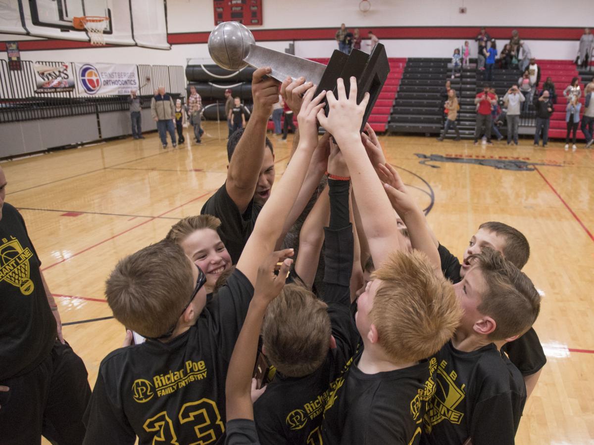 Elementary Basketball Mt Tabor Grant Line Claim Championships