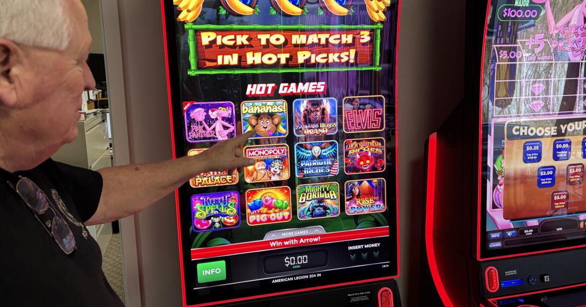 Local veteran organizations roll out electronic pull tab machines ...
