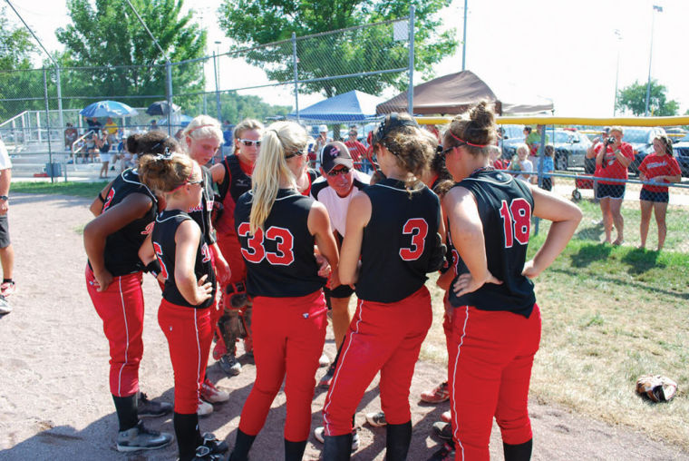 QUEENS OF THE DIAMOND Indiana Diamonds travel softball team is racking