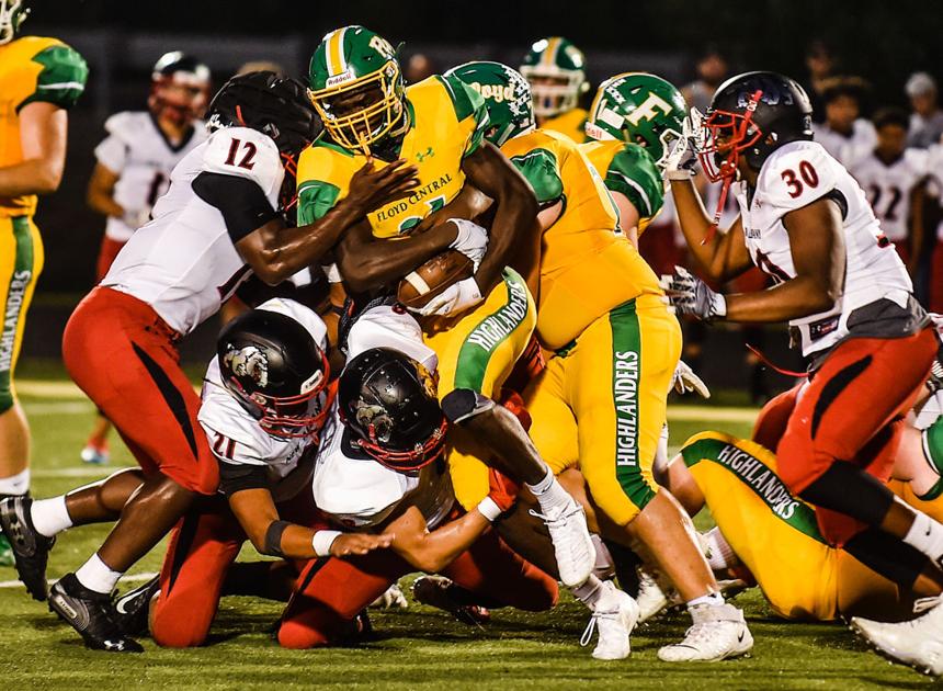 High School Football Floyd Central Running Back Has The Wright