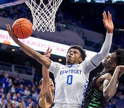 College Basketball Hagans Helps Uk Survive Another Upset Scare