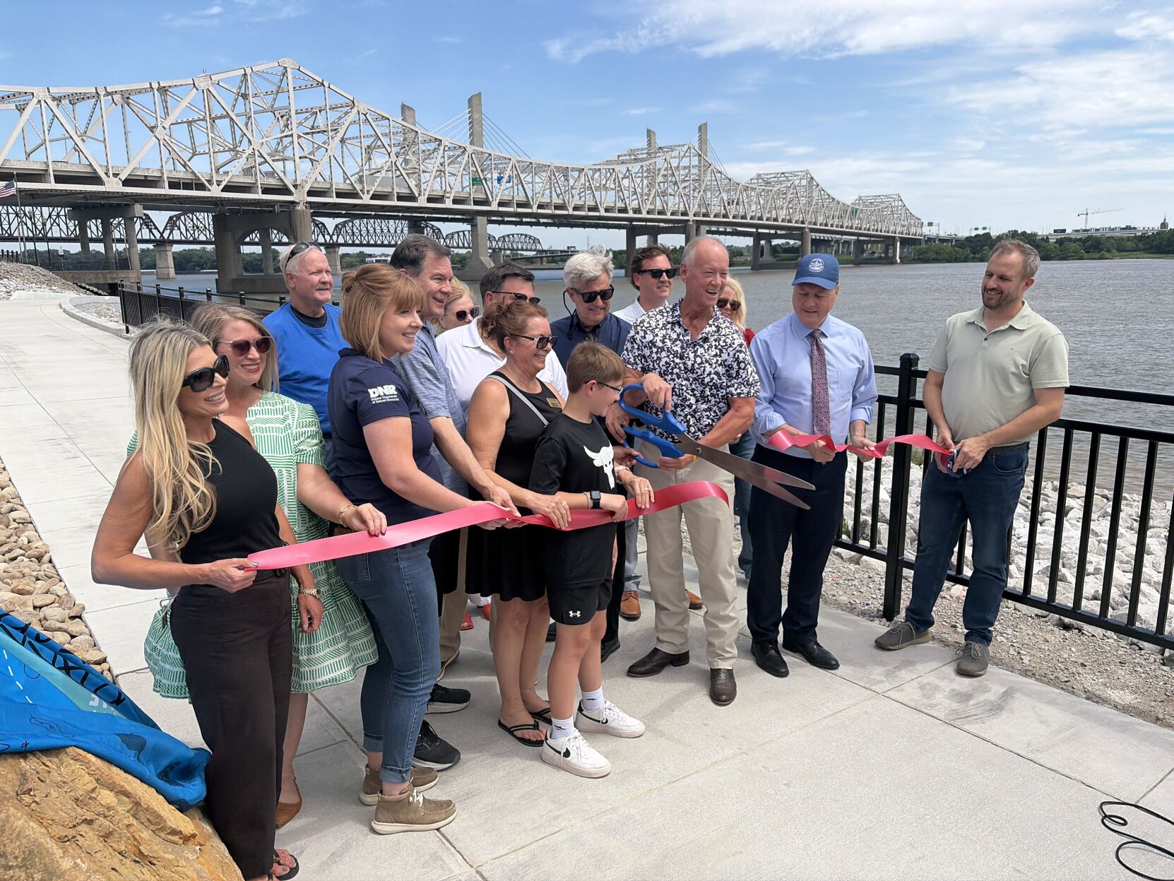 Ohio River Greenway completes expansion into Jeffersonville
