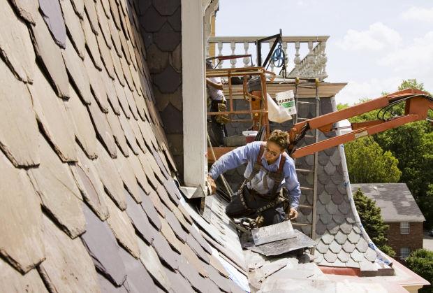 Work In Progress Culbertson Mansion In New Albany Getting New Roof News Newsandtribune Com