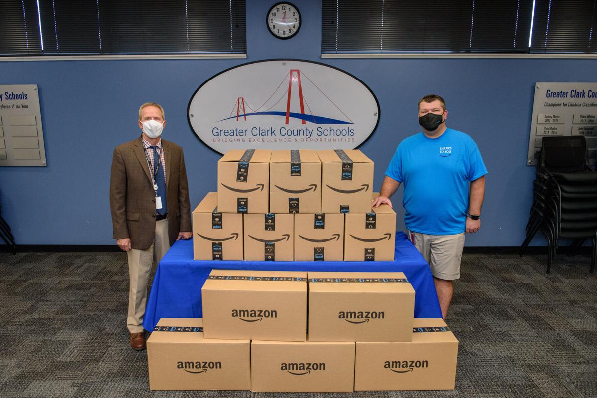Amazon Donates 10 000 Face Shields To Greater Clark Schools News Newsandtribune Com