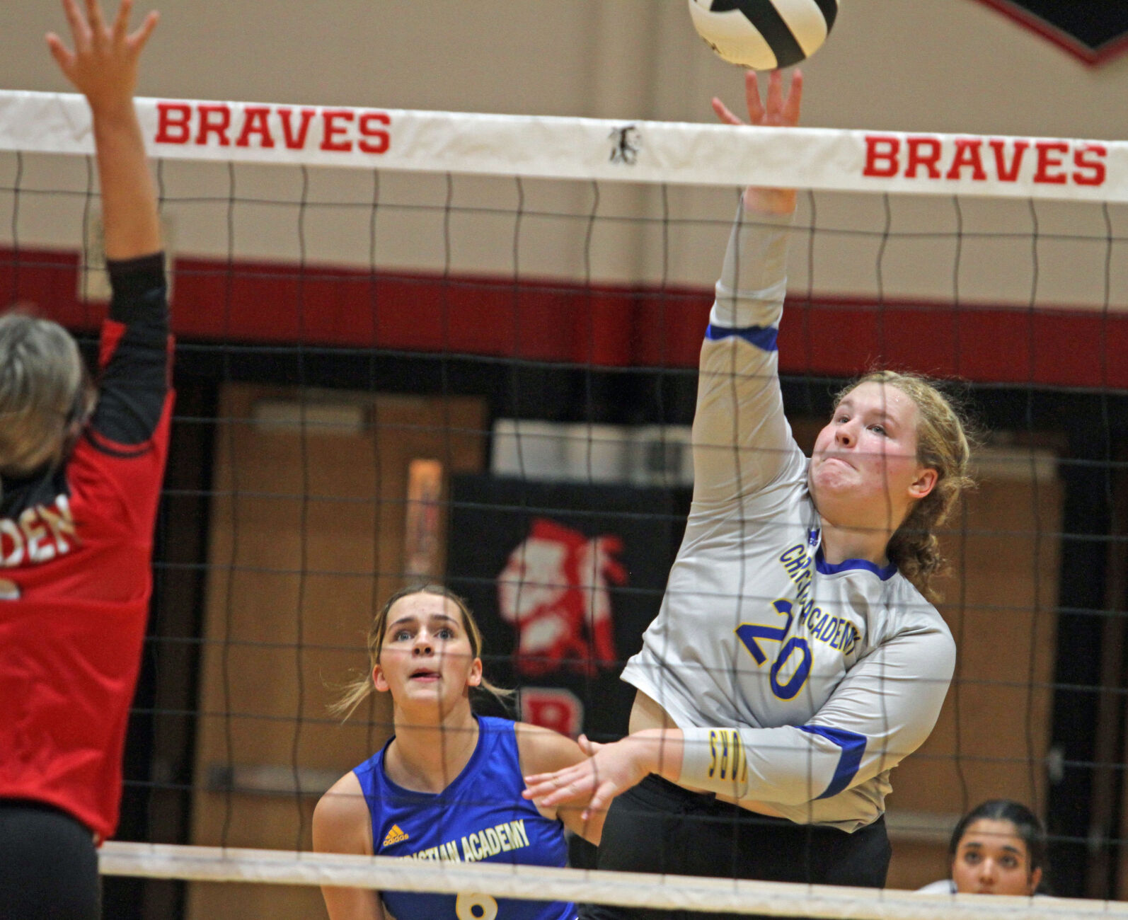 GIRLS’ VOLLEYBALL: Warriors sweep Tigers