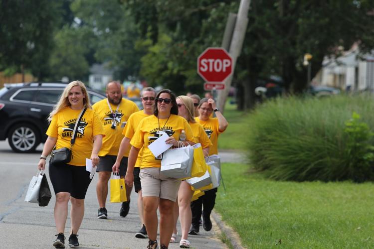Clarksville teachers, staff visit students for 'Welcome Back' walks, News