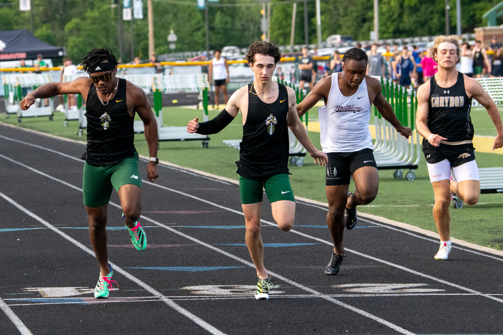 Floyd Central Highlanders Triumph with Record-Breaking Wins in Boys’ Track and Field