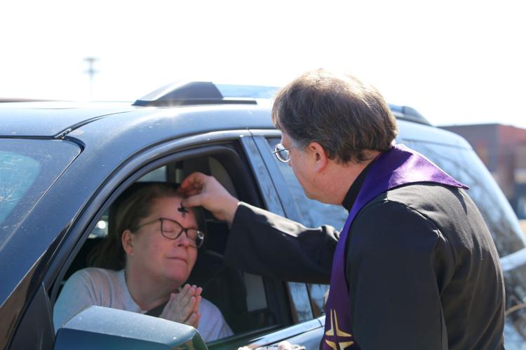 St. Mark's in New Albany recognizes Ash Wednesday with drive ...