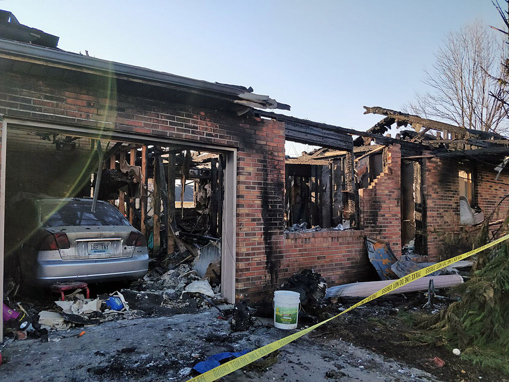 Clarksville man accused of starting house fire while family was inside