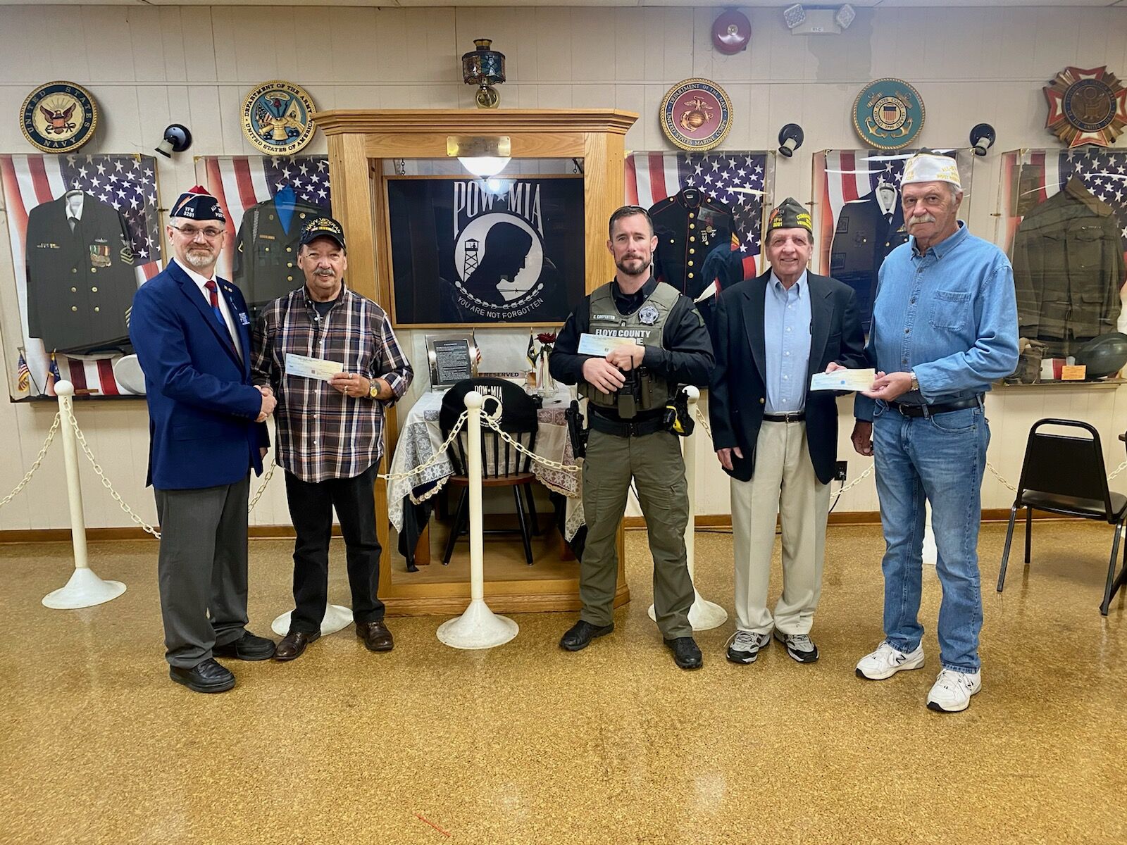 New Albany VFW Post 3281 donates funds for charitable works | News