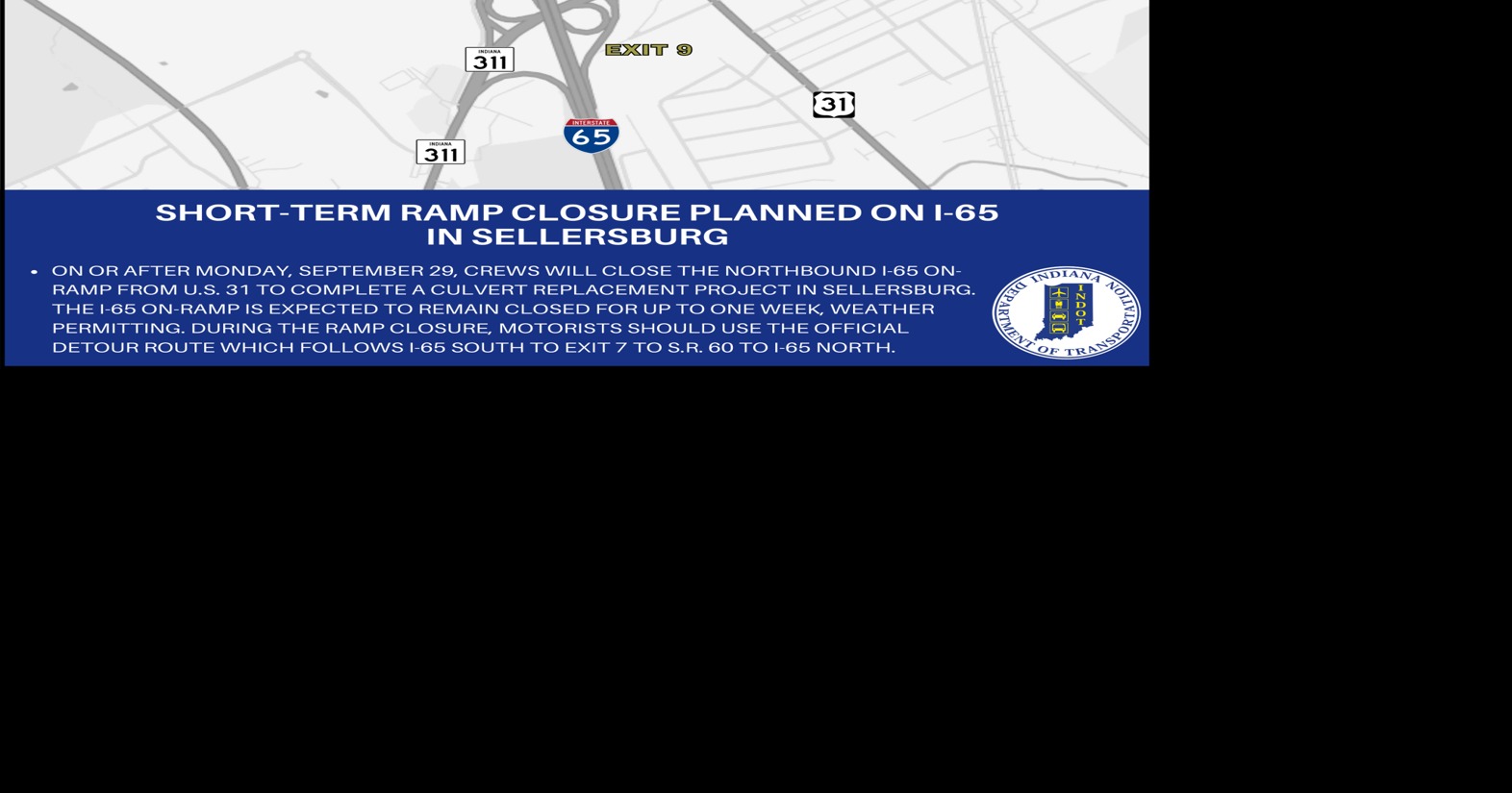 I-65 ramp closure moved to next week | News | newsandtribune.com