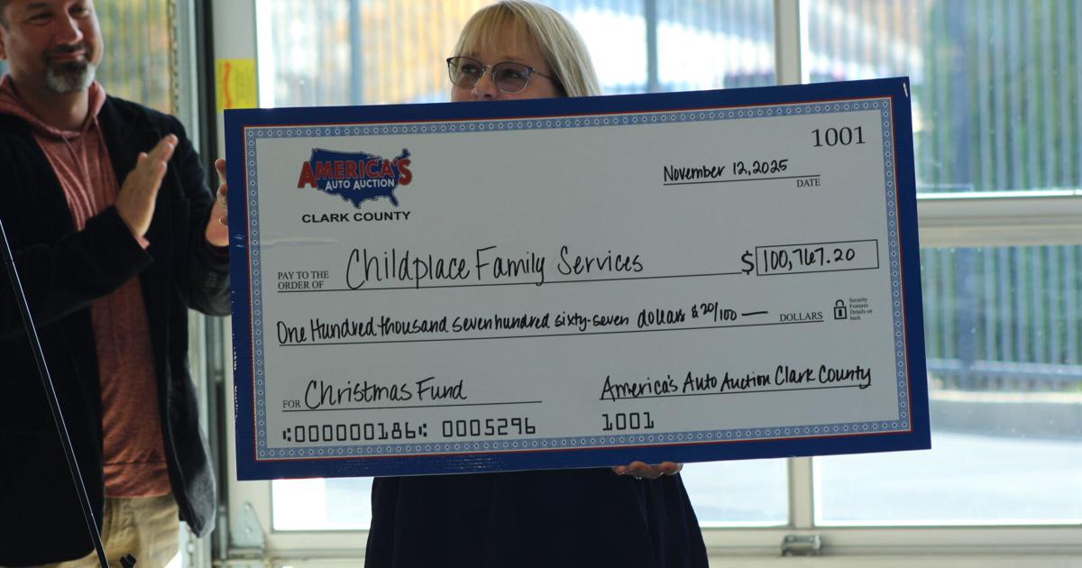 Local Auto Auction Donates Over 0,000 to Childplace Local Auto Auction Donates Over 0,000 to Childplace