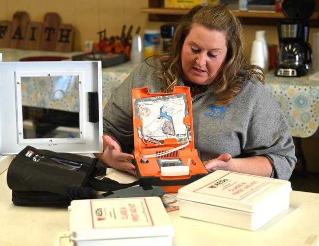 Grant brings defibrillator, first aid kits to Clark County Fairgrounds, News