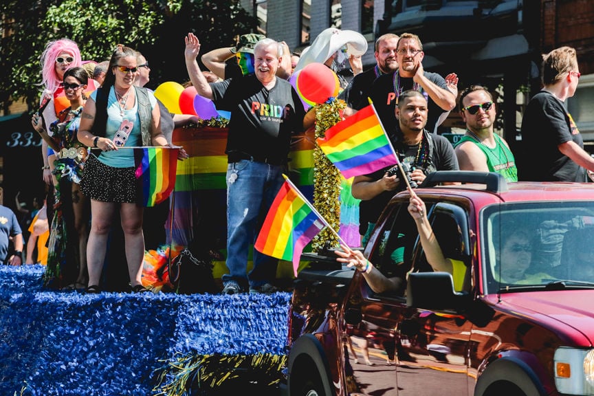 'ON THE FRONT LINE' Pride shines at LGBT community festival in