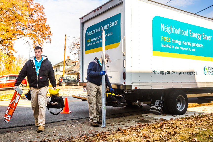 POWER OF GOOD Duke Energy installs free efficiency