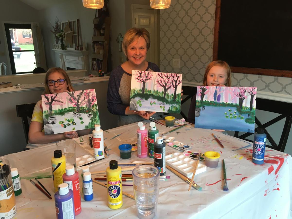 Local Art Teacher Offers Virtual Painting Classes Coronavirus