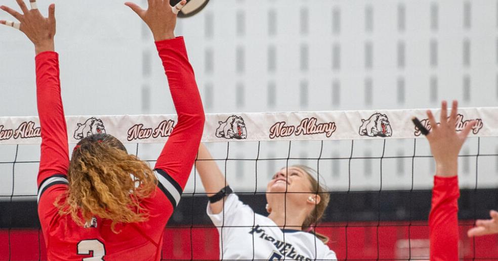 PHOTO GALLERY: Providence at New Albany girls' volleyball