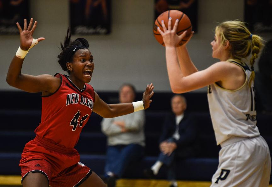Girls Basketball New Albany Battles Back To Beat Pioneers