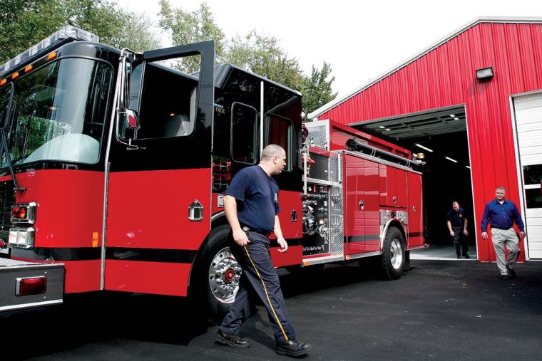 New firehouse a home Utica fire’s Watson station nearing