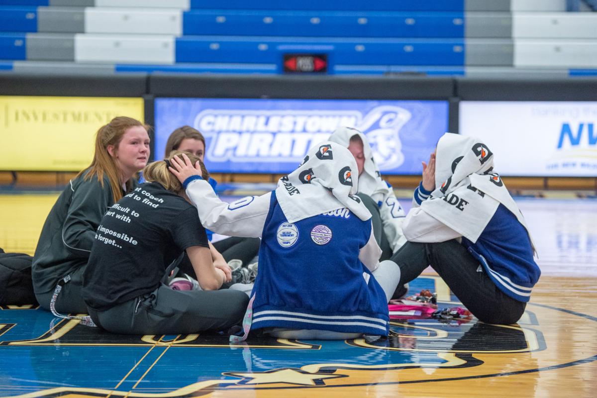 Charlestown senior basketball players