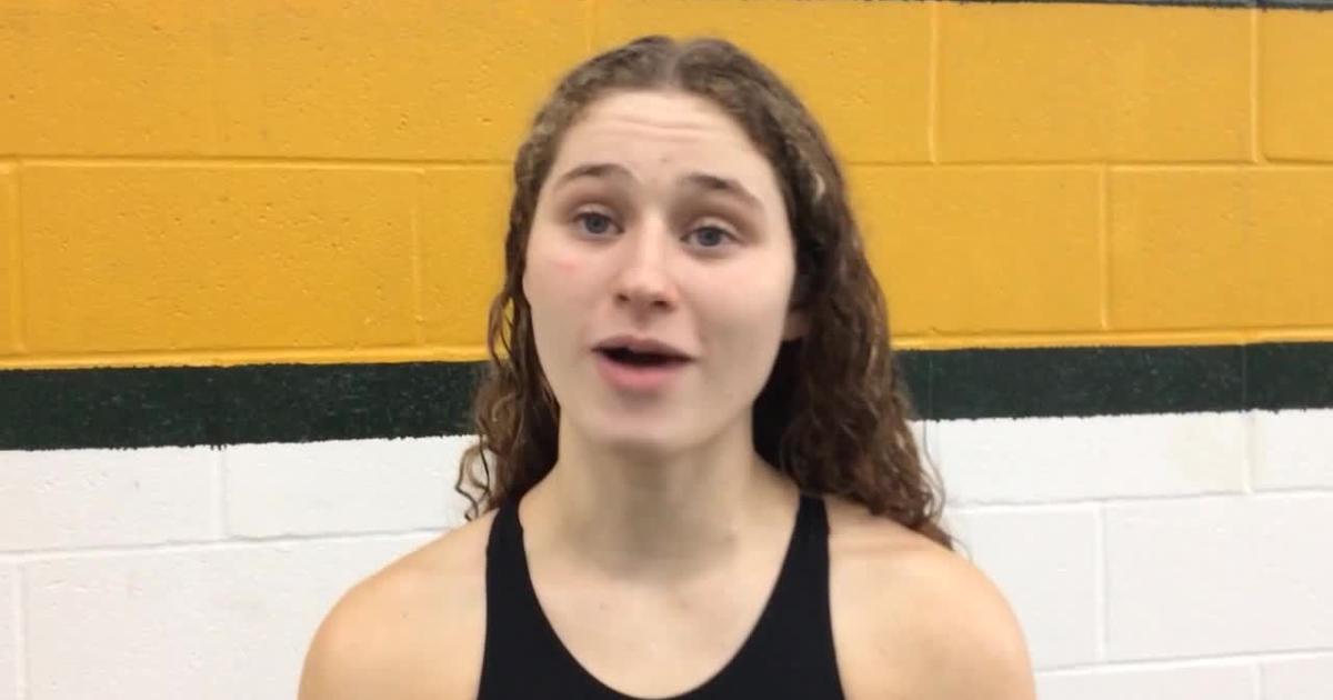 Floyd Central's Savanna Liddle talks about winning 3 events at the ...